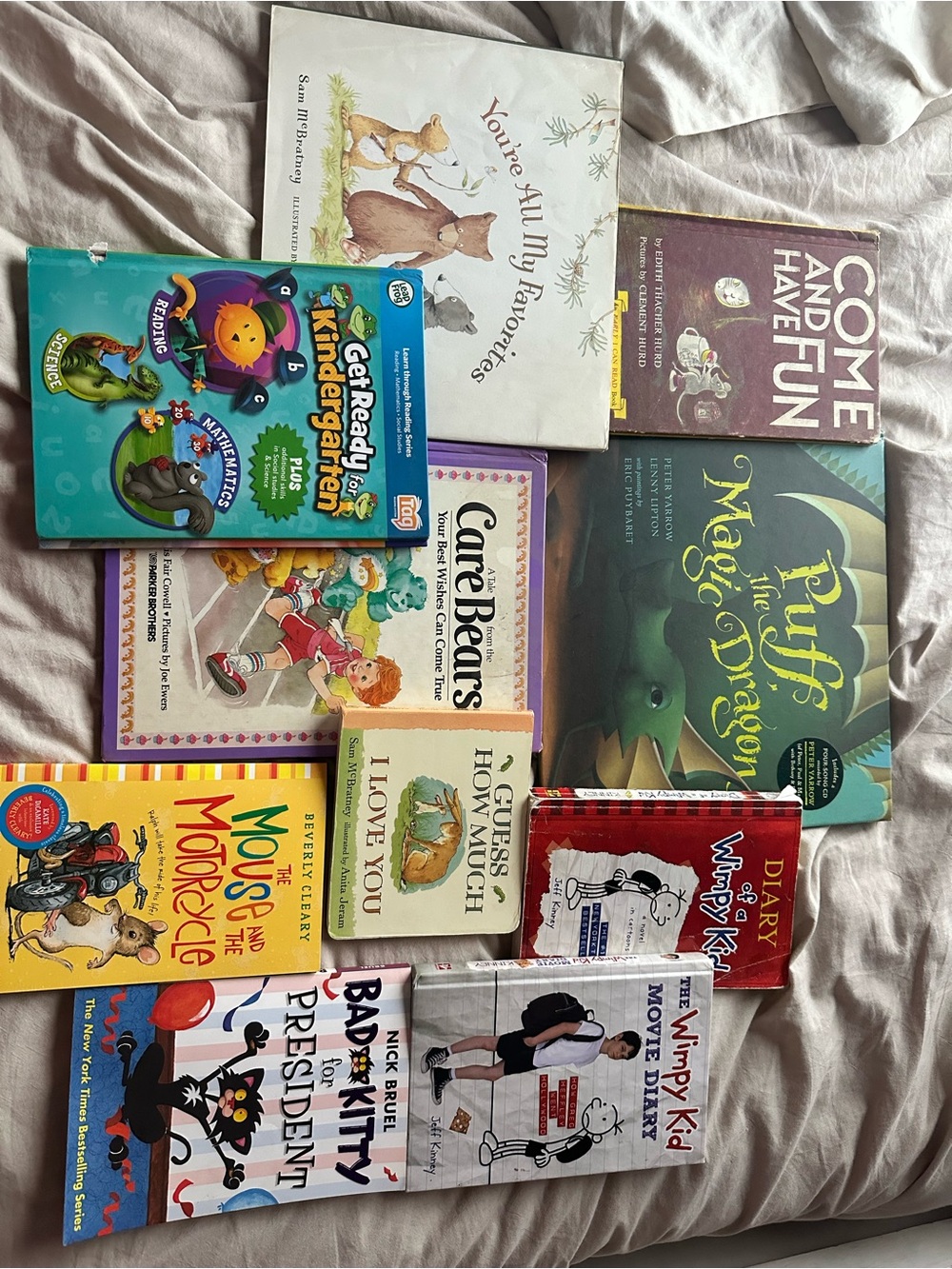 bundle of books!